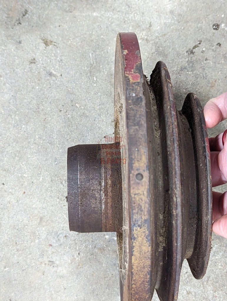Crankshaft Damper Pulley Ih International 338952R91 Used Engine