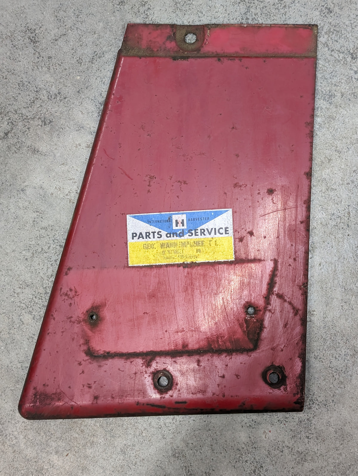 Right Radiator Side Panel International 397883R1 USED