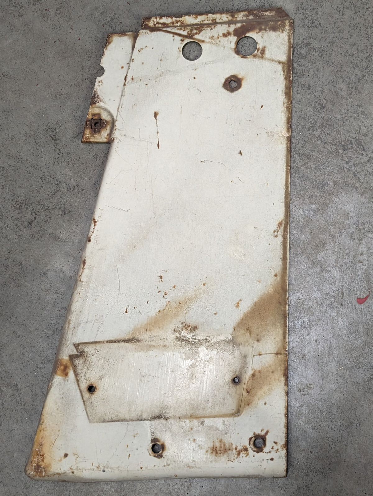 Right Radiator Side Panel IH International 378665R11 USED