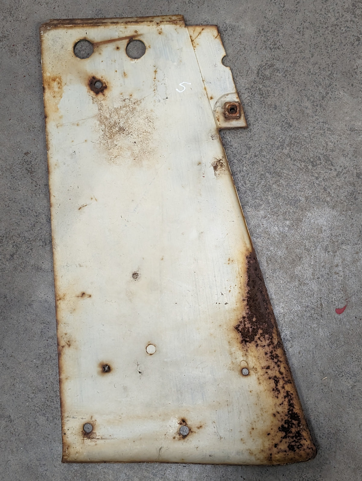 Right Radiator Side Panel IH International 378665R11 USED