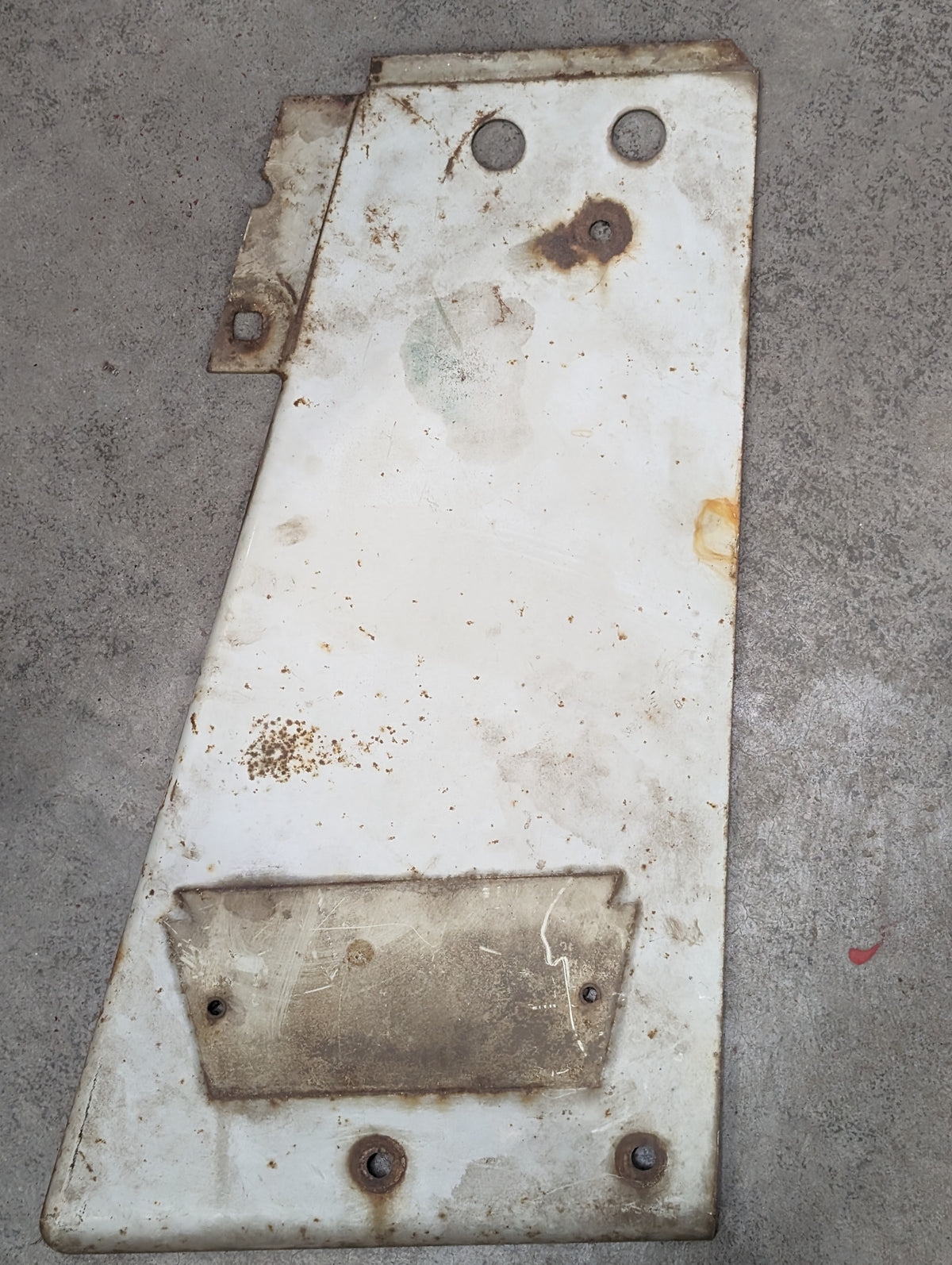 Right Radiator Side Panel IH International 378665R11 USED