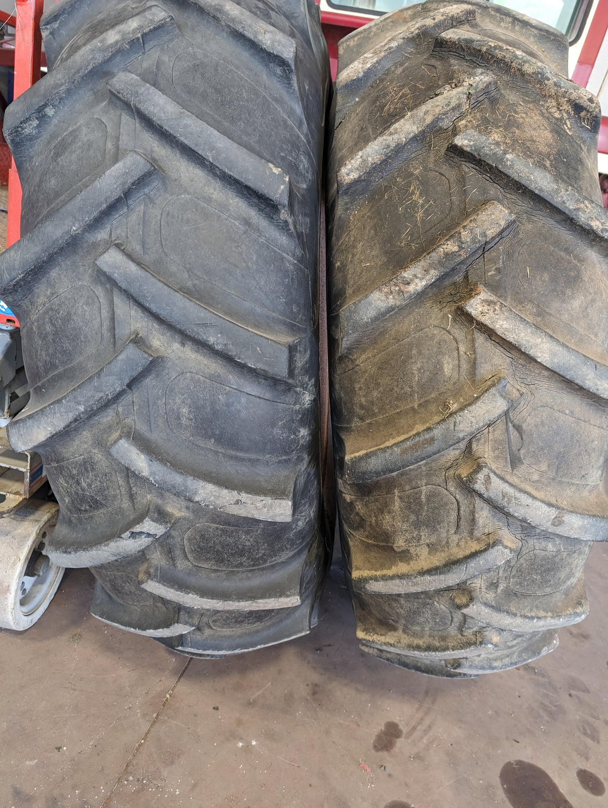 18.4 - 34 Rear Tires on Rims