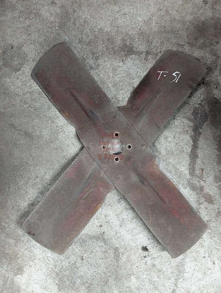 4 Blade Fan IH International 391199R91 USED - Hines Equipment Repair &amp; Parts