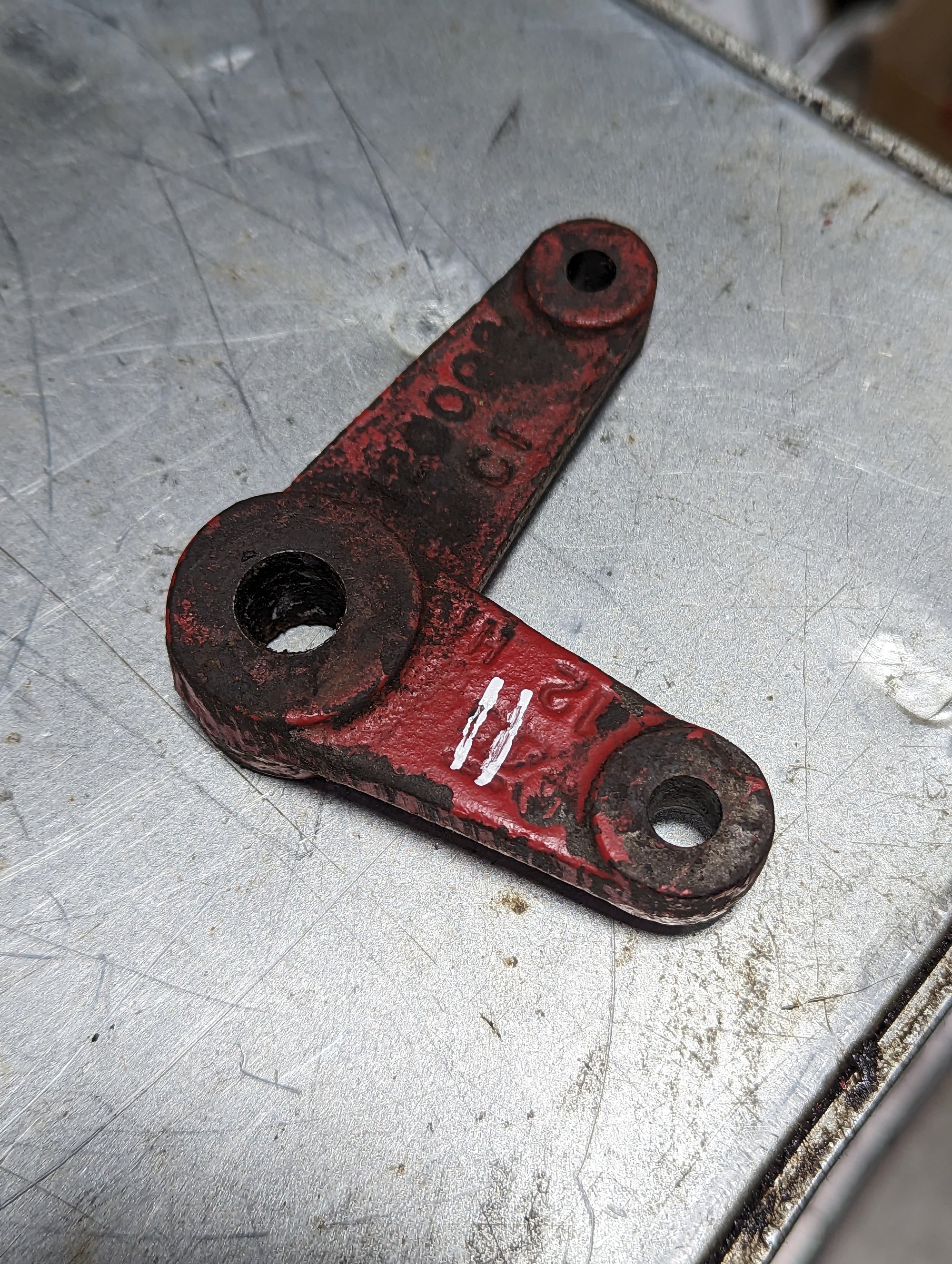 Torque Valve Operating Lever IH International 120002C1 USED - Hines Equipment Repair & Parts