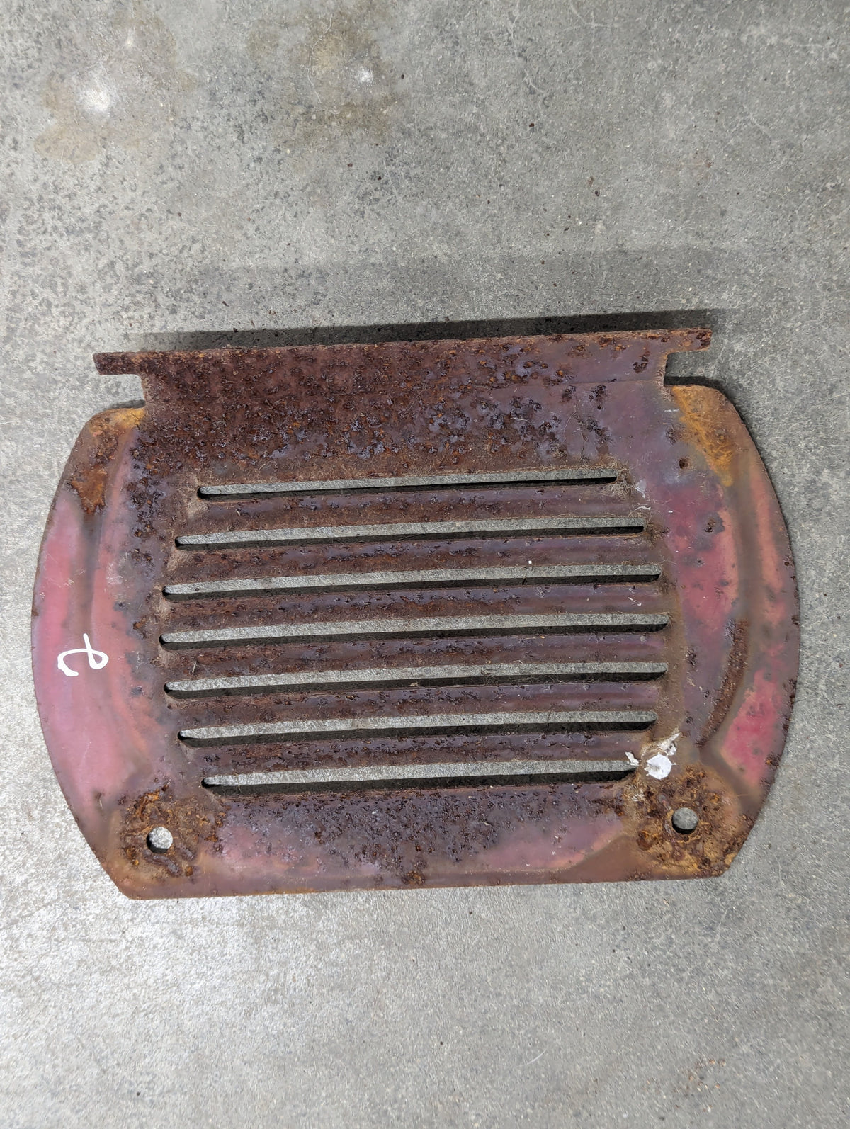 Front Hood Access Cover IH International 378627R1 USED