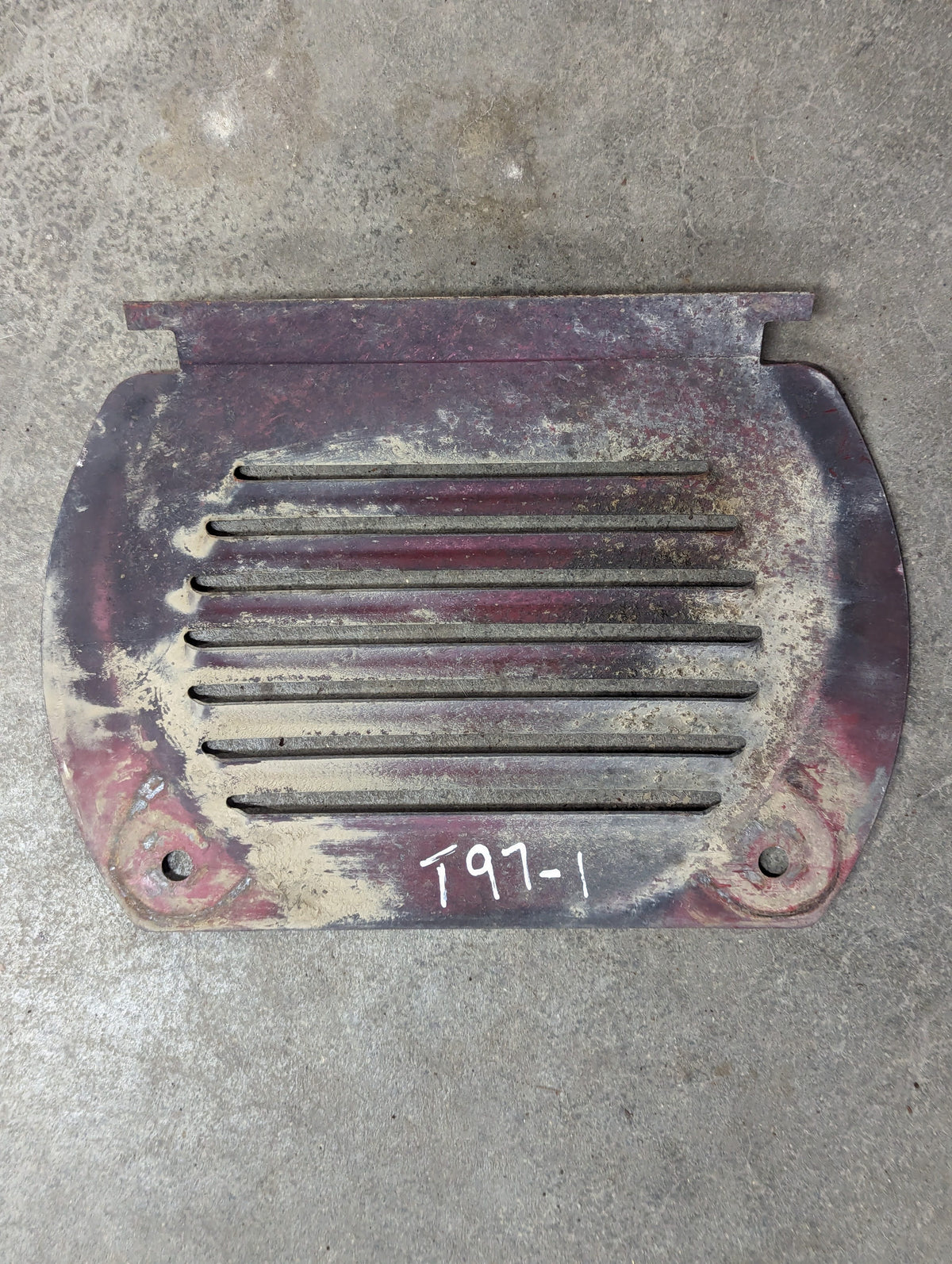 Front Hood Access Cover IH International 378627R1 USED