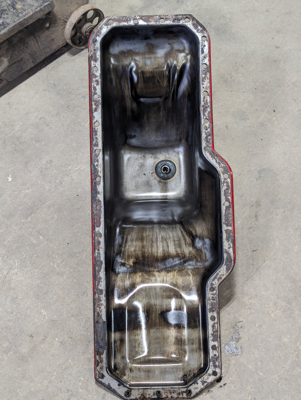 Used Engine Oil Pan for IH Tractors - 332065R11, Fits 806 & More ...