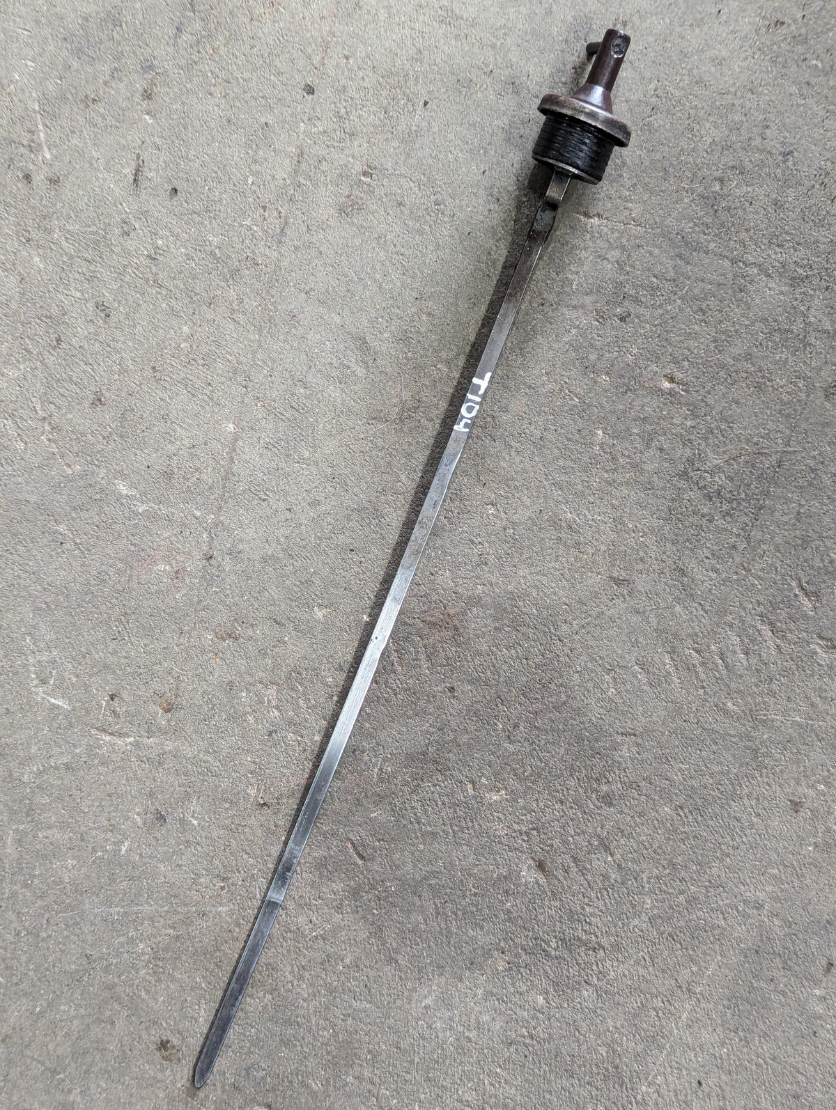 Engine Oil Dipstick IH International 381427R93 USED