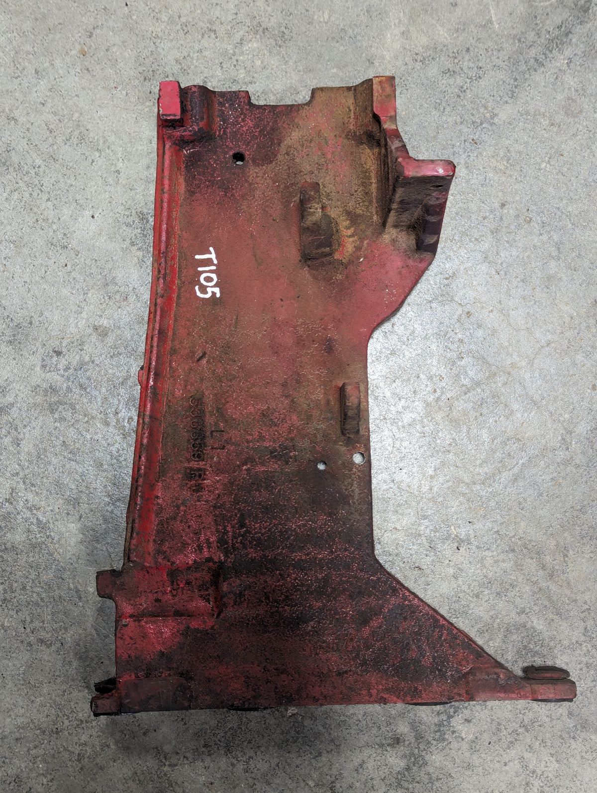 Left Gear Selector Support IH International 536659R1 USED