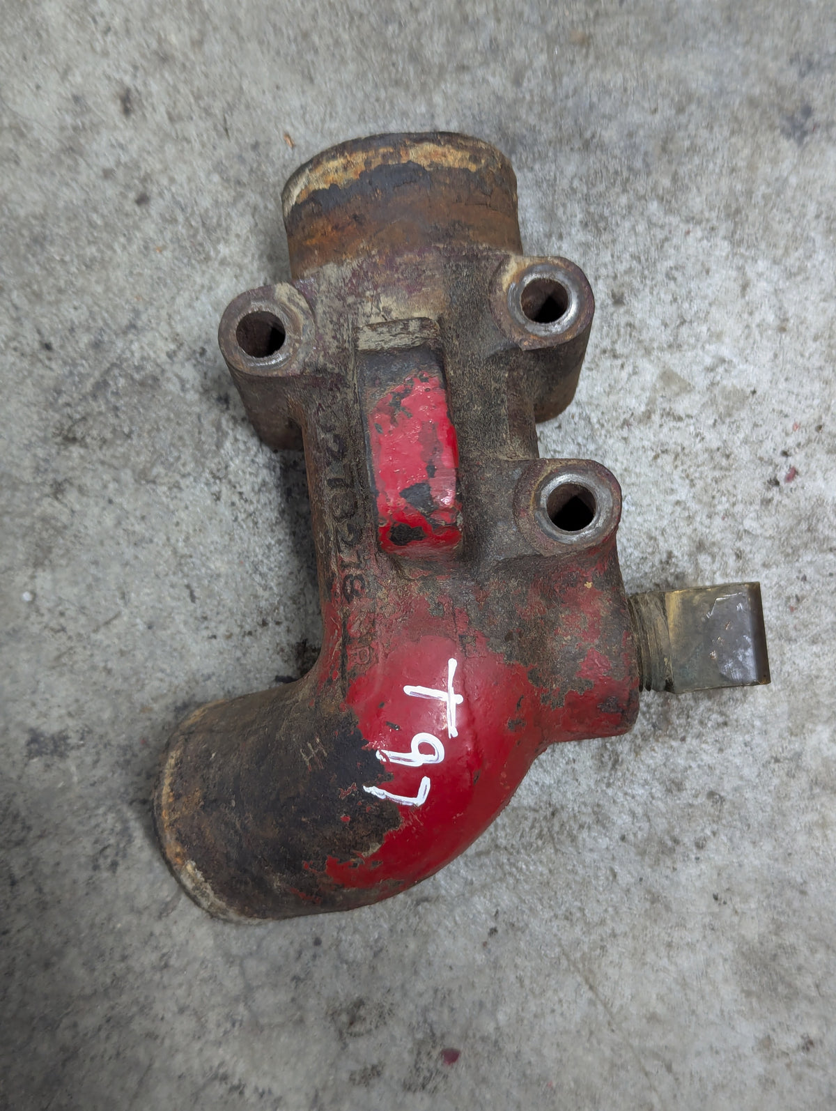 Water Inlet Elbow IH International 278278R2 USED