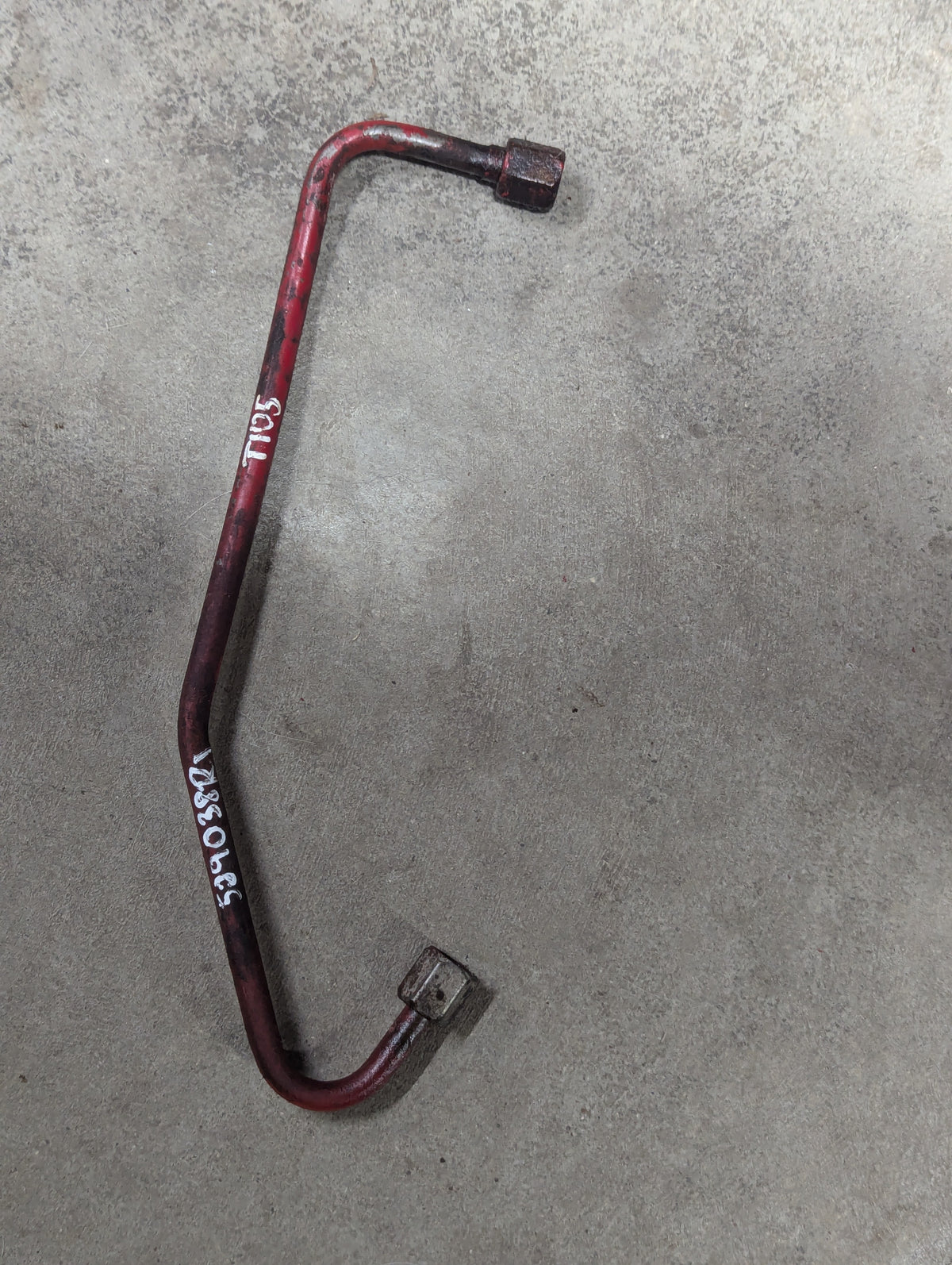 Right Brake Line IH International 529038R1 USED