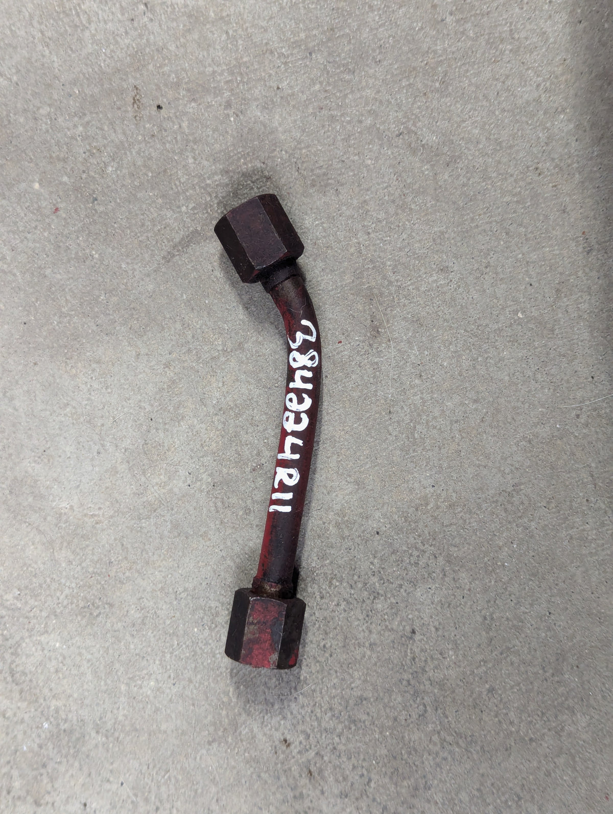 Hydraulic Brake Return Line IH International 384224R11 USED