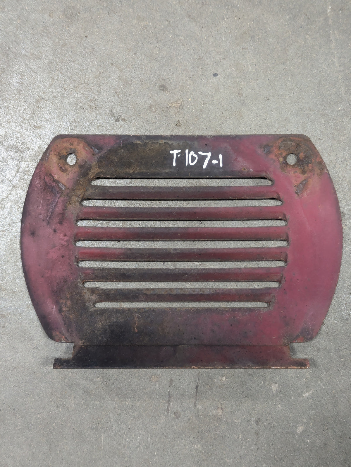 Front Hood Access Cover IH International 378627R1 USED