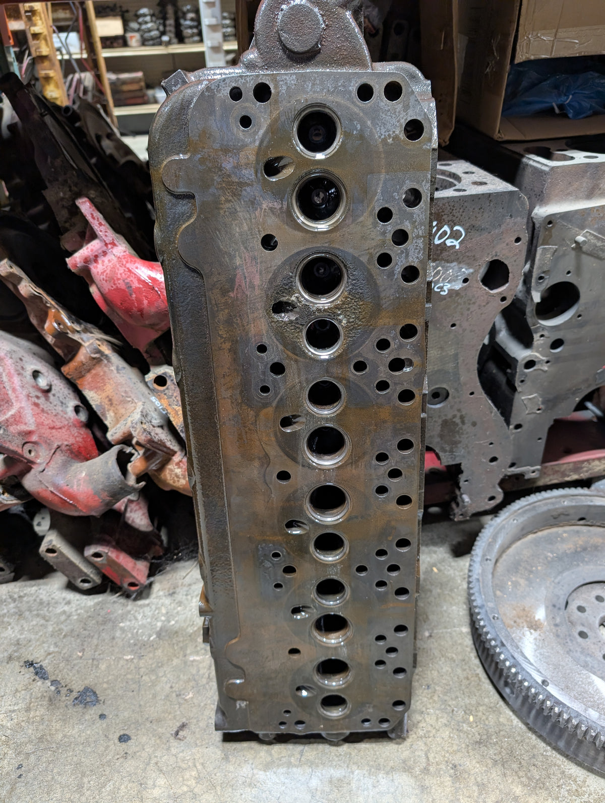 Cylinder Head IH International 323771R31 USED