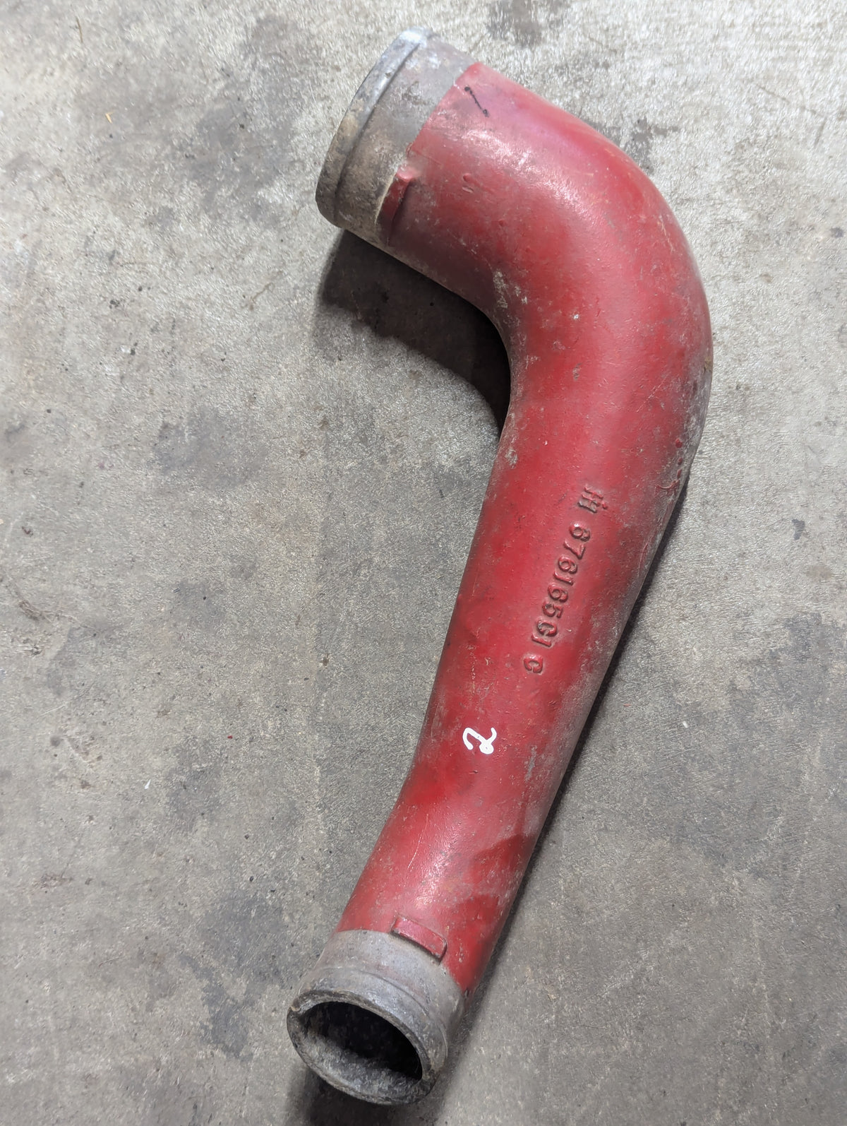 Turbo Air Outlet Pipe IH International 676165C1 USED