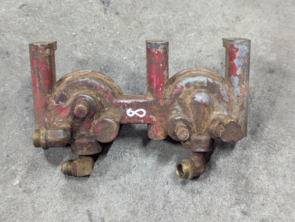 Used Fuel Filter Header for IH Tractors - 1809590C91, Fits Many Models ...