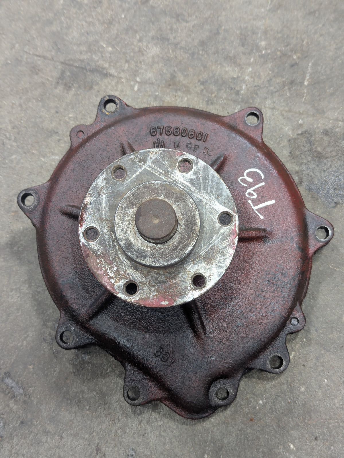 Water Pump Housing IH International 675806C1 USED