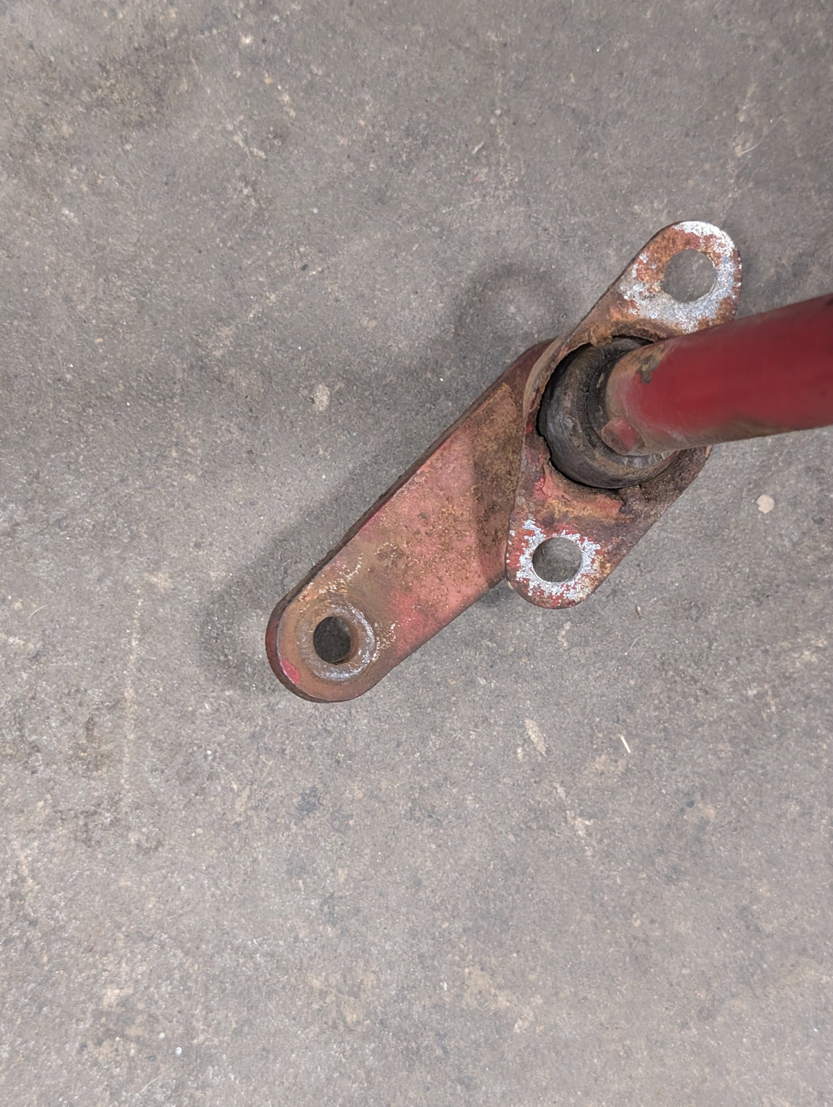 Shift Shaft &amp; Neutral Lock Plate IH International 386129R11 393518R91 USED