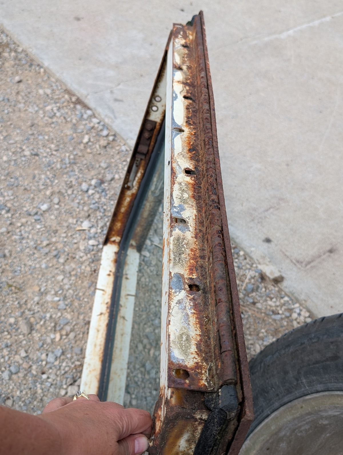 Right Cab Door IH International 117832C91 USED