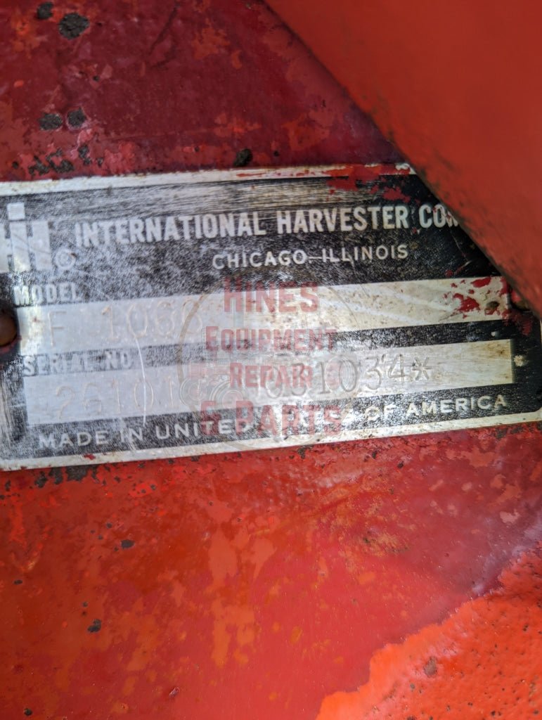 1976 IH International 1066 - Hines Equipment Repair & Parts