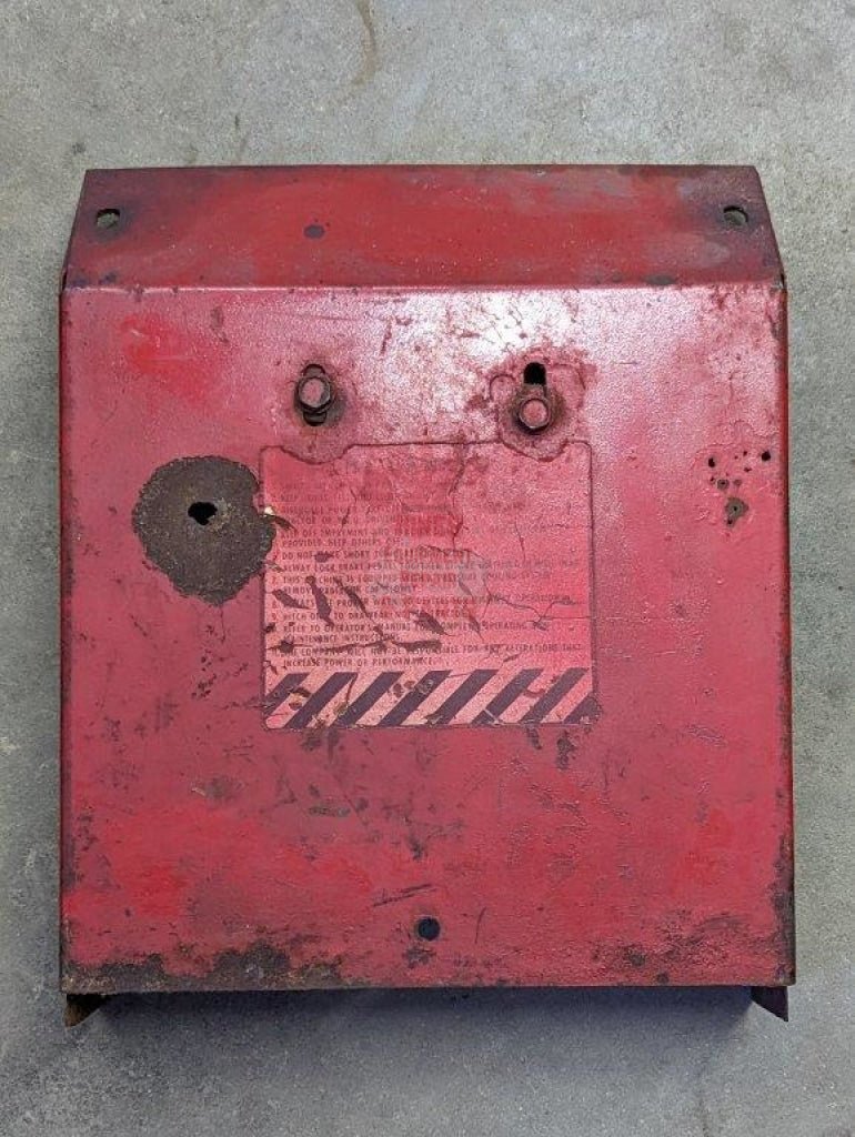 Battery Housing Cover Ih International 538585R1 Used Sheet Metal