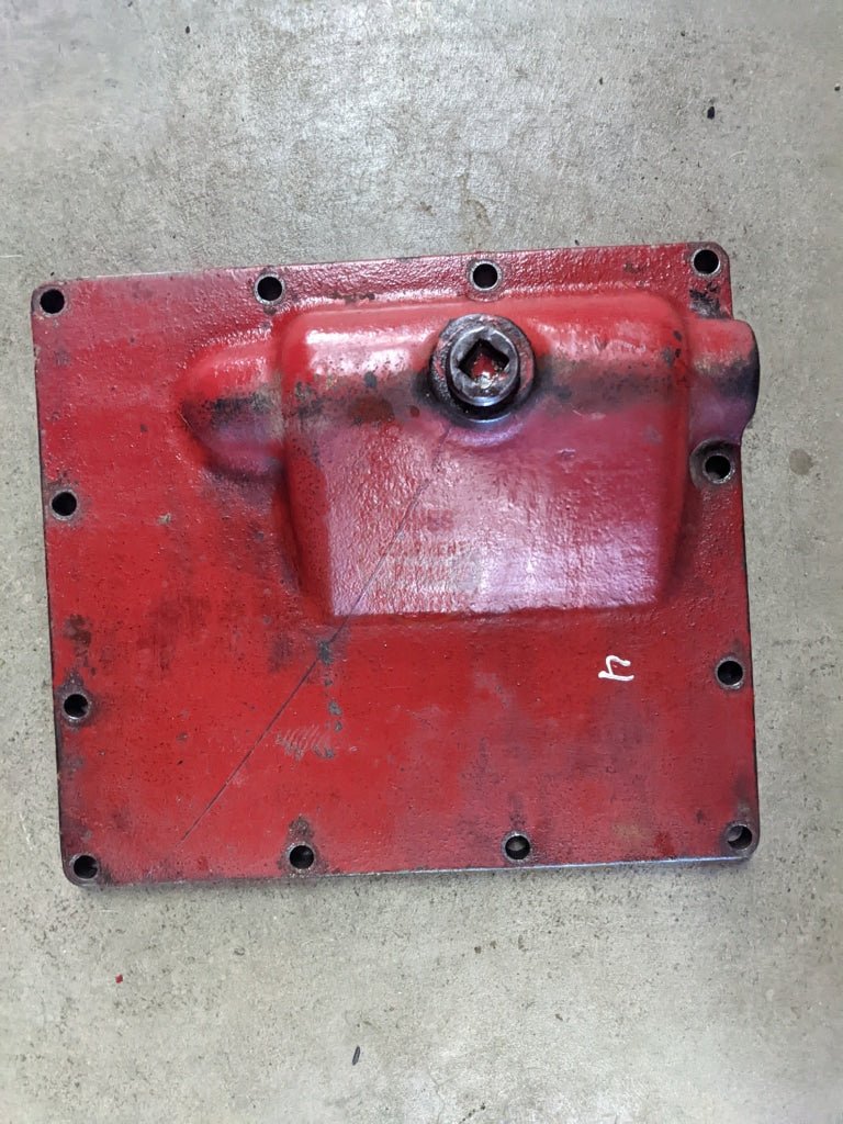 Bottom Clutch Housing Cover IH International 384077R11 USED - Hines Equipment Repair &amp; Parts