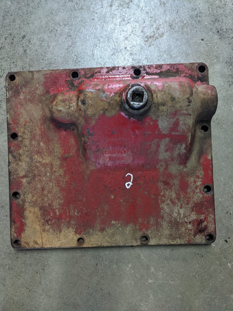 Bottom Clutch Housing Cover IH International 384077R11 USED - Hines Equipment Repair & Parts