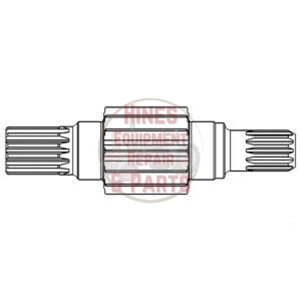 Bull Pinion Shaft Ih International 104657C1 New Drive Train