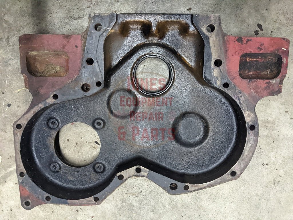 Crankcase Front Cover IH International 349040R1 349040R2 USED - Hines Equipment Repair &amp; Parts