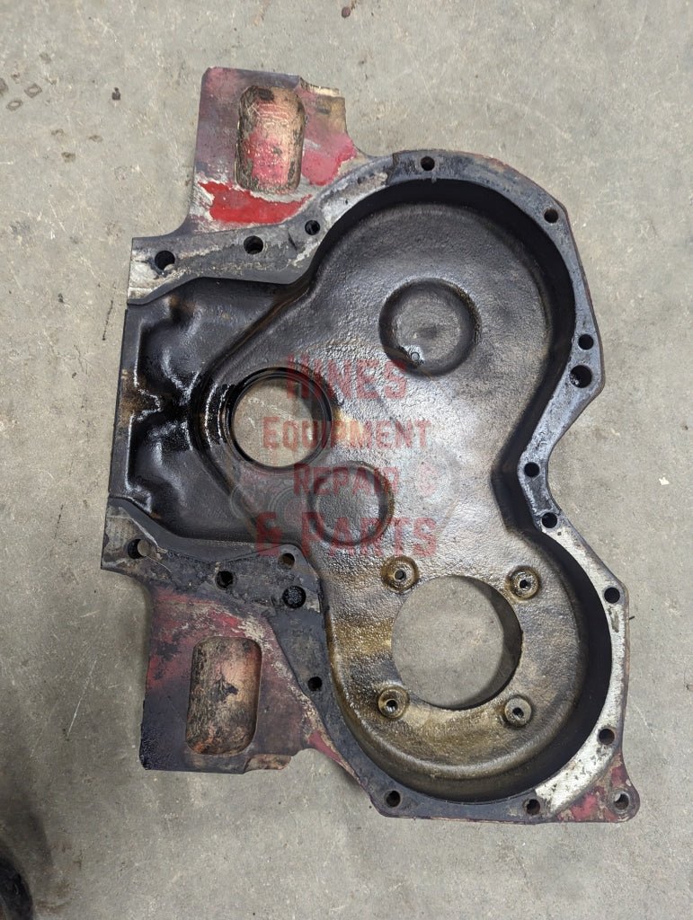 Crankcase Front Cover IH International 349040R1 349040R2 USED - Hines Equipment Repair &amp; Parts