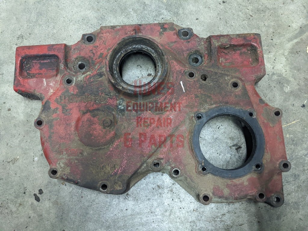 Crankcase Front Cover IH International 349040R1 349040R2 USED - Hines Equipment Repair &amp; Parts