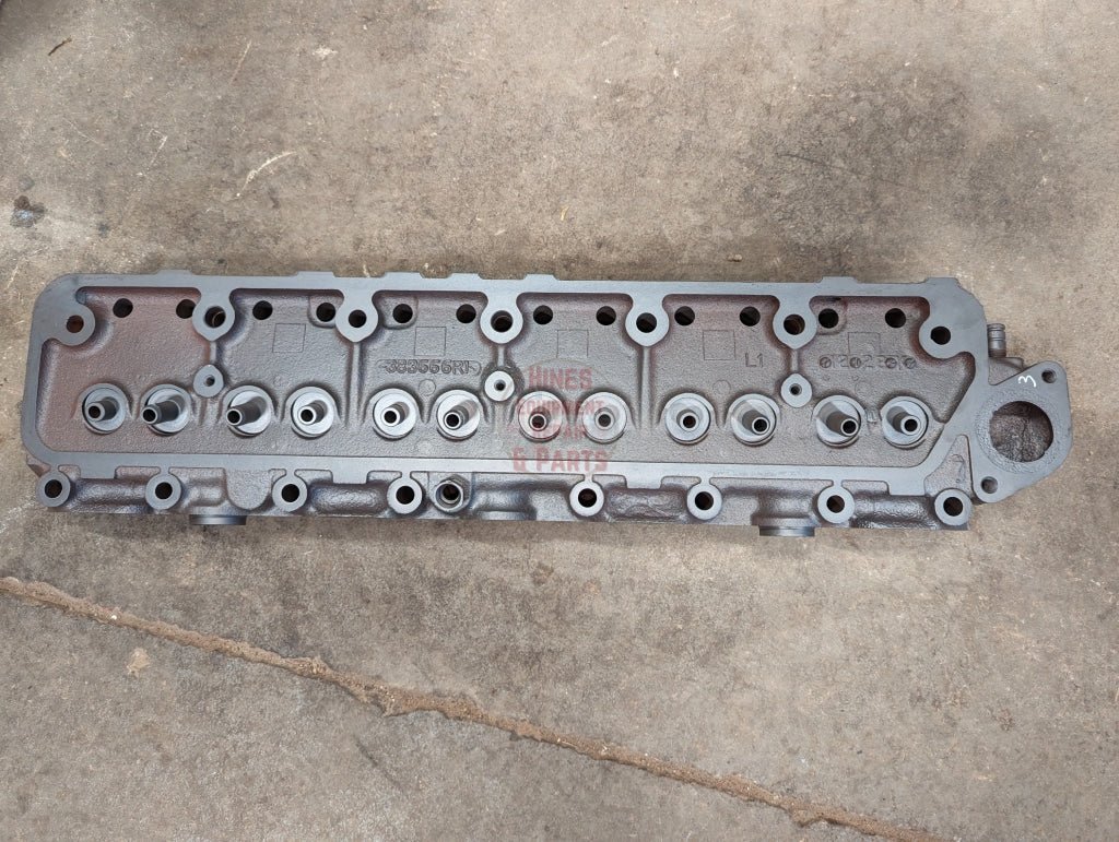 Cylinder Head IH International 383666R1 383666R2 USED - Hines Equipment Repair &amp; Parts