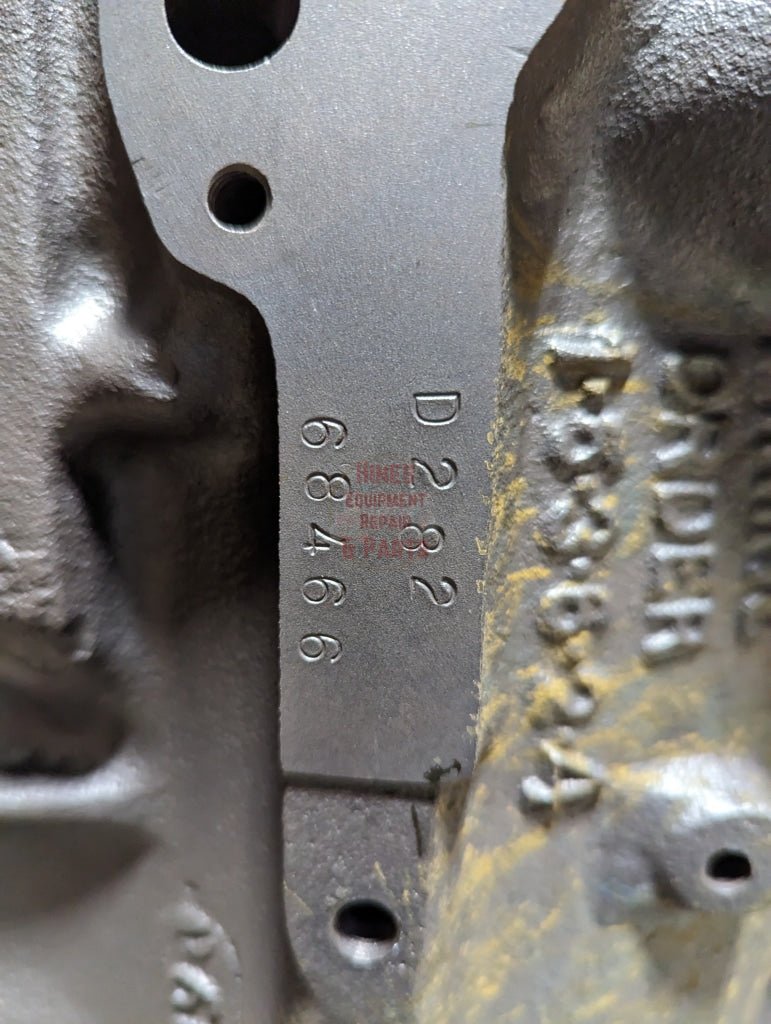D-282 Engine Block IH International 601774C1 USED - Hines Equipment Repair &amp; Parts