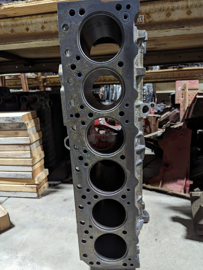 282 Engine D-282 Engine Block IH International 601774C3 USED - Hines Red Tractor Parts