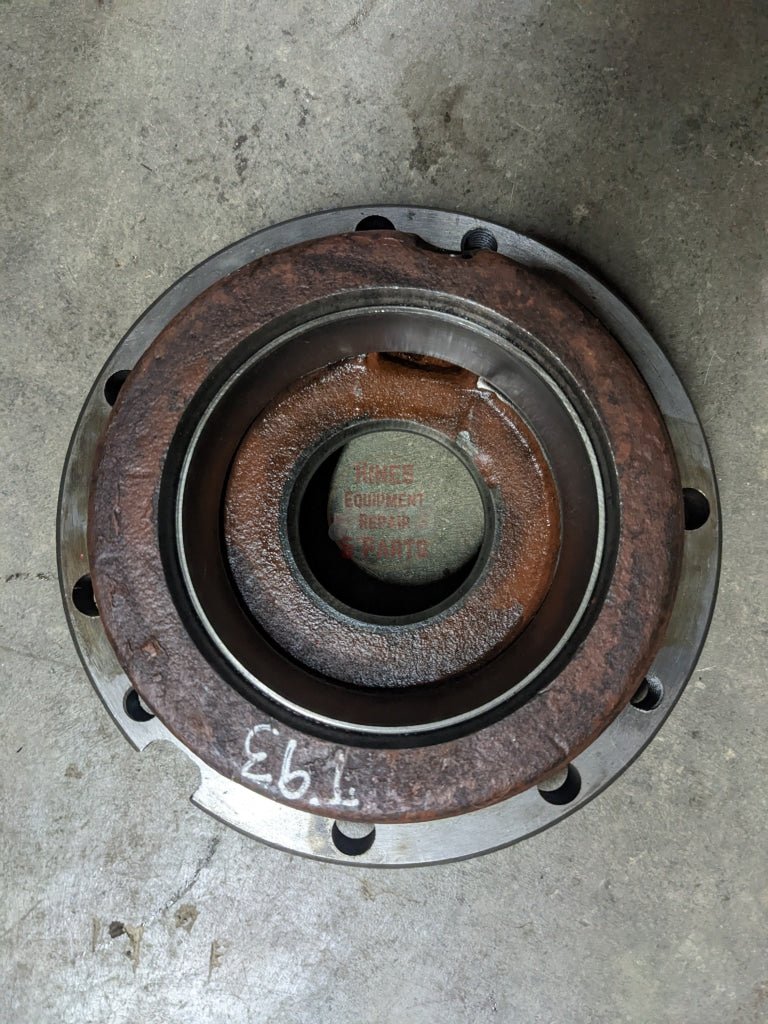 Left Differential Bearing Retainer IH International 67398C1 USED - Hines Equipment Repair &amp; Parts