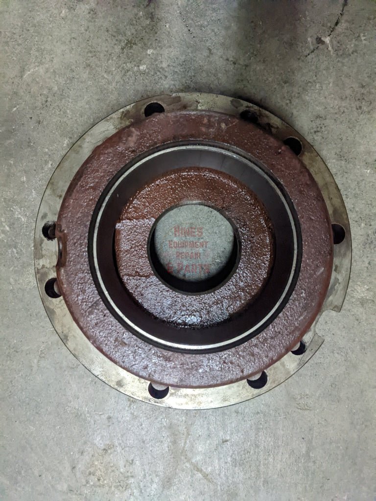 Left Differential Bearing Retainer IH International 67398C1 USED - Hines Equipment Repair &amp; Parts