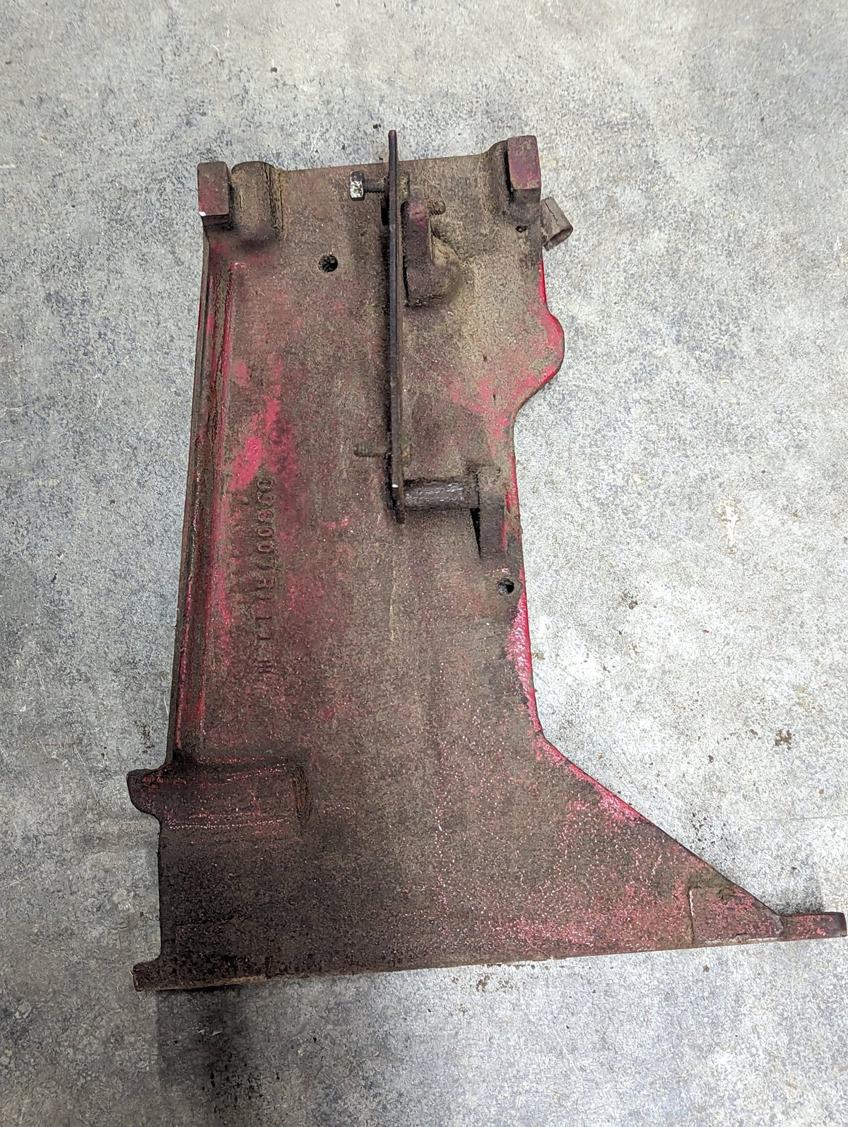 Left Gear Selector Support IH International 398007R2 398007R1 USED - Hines Equipment Repair &amp; Parts