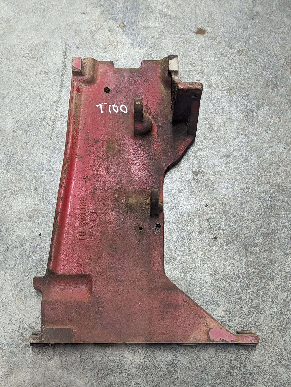Left Gear Selector Support IH International 536659R1 USED - Hines Equipment Repair &amp; Parts