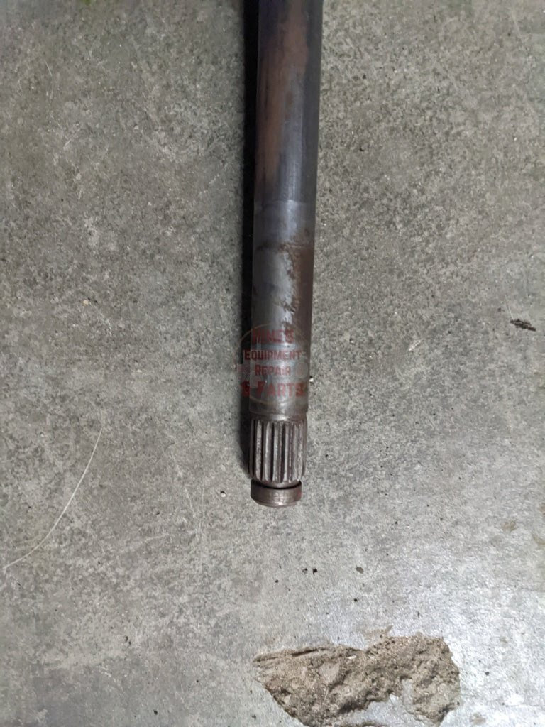 Park Shift Plate Shaft International 104880C1 USED - Hines Equipment Repair &amp; Parts