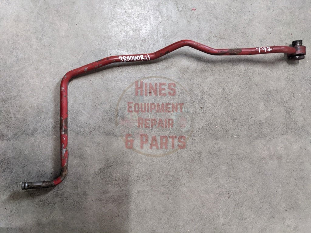 Rear Oil Cooler Outlet Tube IH International 385060R11 USED - Hines Equipment Repair & Parts