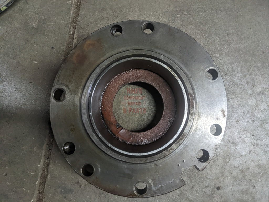 Right Differential Bearing Retainer IH International 68683C1 USED - Hines Equipment Repair & Parts