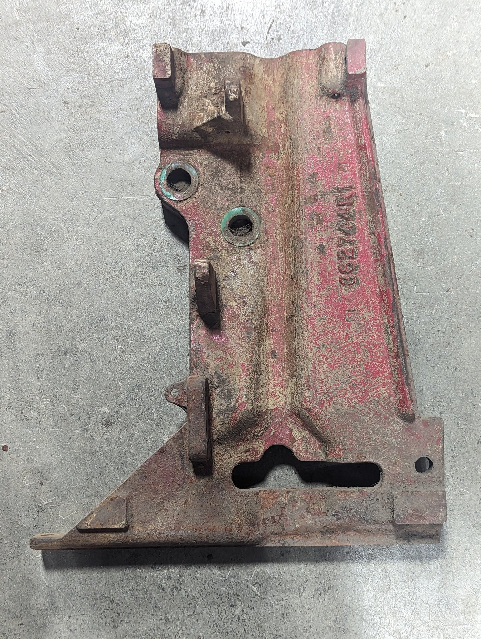 Right Gear Selector Support IH International 382744R1 USED - Hines Equipment Repair & Parts