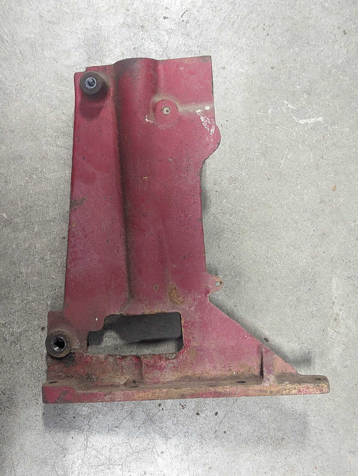 Right Gear Selector Support IH International 398008R2 398008R1 USED - Hines Equipment Repair &amp; Parts