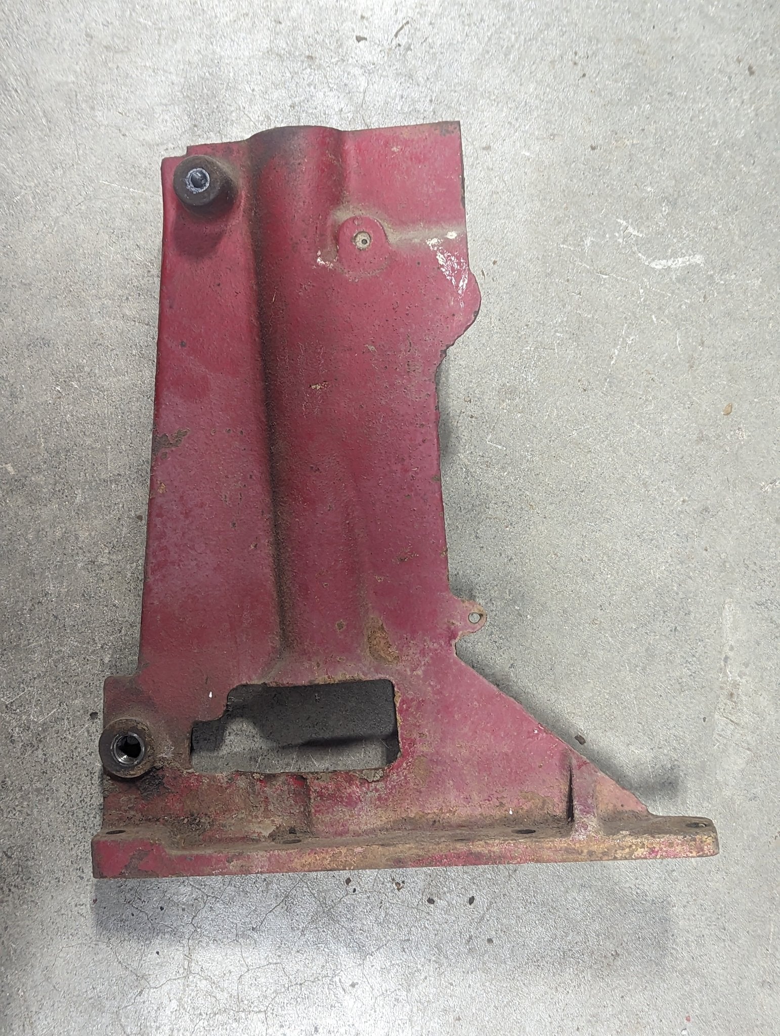 Right Gear Selector Support IH International 398008R2 398008R1 USED - Hines Equipment Repair & Parts