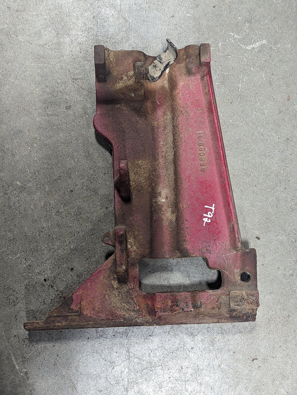 Right Gear Selector Support IH International 398008R2 398008R1 USED - Hines Equipment Repair &amp; Parts