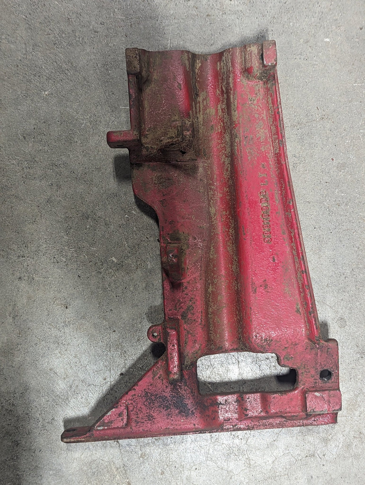 Right Gear Selector Support IH International 398109R2 USED - Hines Equipment Repair &amp; Parts