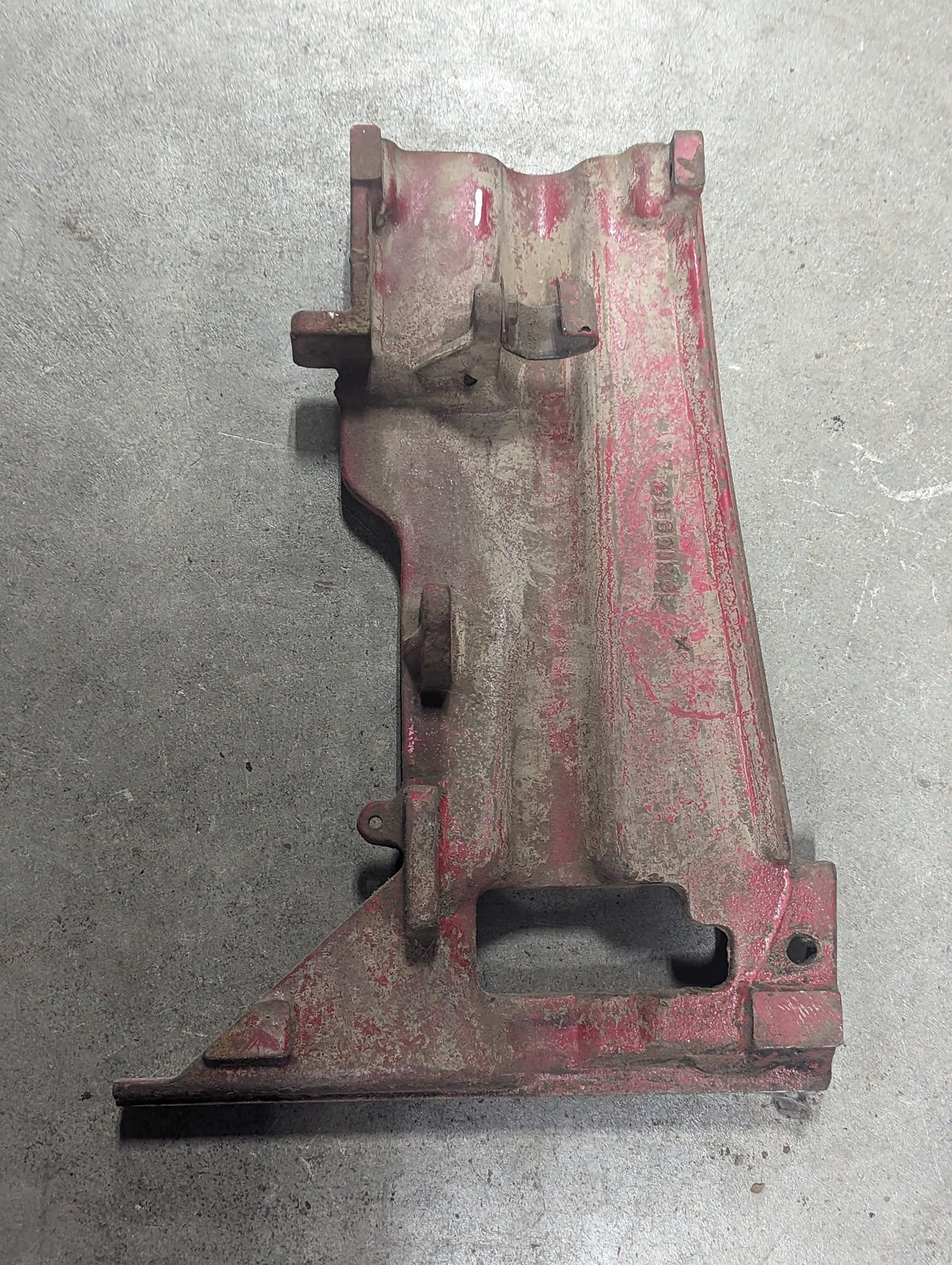 Right Gear Selector Support IH International 398109R2 USED - Hines Equipment Repair &amp; Parts