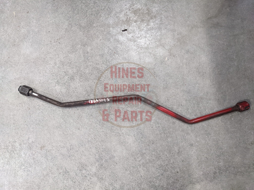 Right Outer Power Steering Line IH International 534549R1 USED - Hines Equipment Repair & Parts
