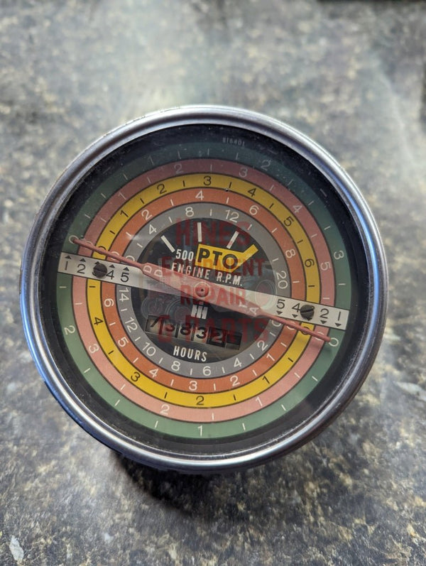 Tachometer IH International 389973R91 USED - Hines Red Tractor Parts