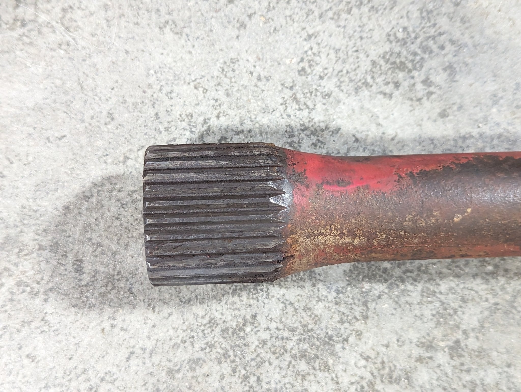 Torsion Spring Shaft IH International 381925R1 USED Tractor Part